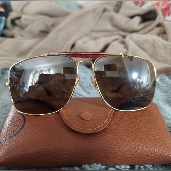 RARE VINTAGE RAYBAN TORTUGA SUNGLASSES - Picture 1 of 4